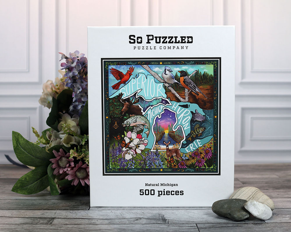 Natural Michigan - 500 Piece Jigsaw Puzzle - Image 4