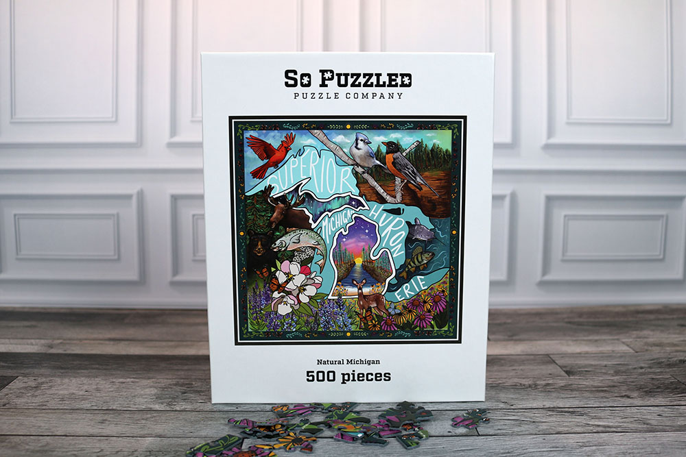 Natural Michigan - 500 Piece Jigsaw Puzzle - Image 7