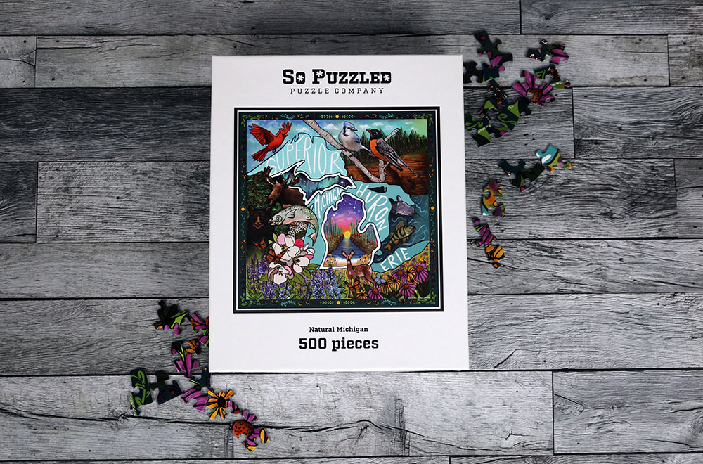 Natural Michigan - 500 Piece Jigsaw Puzzle - Image 8