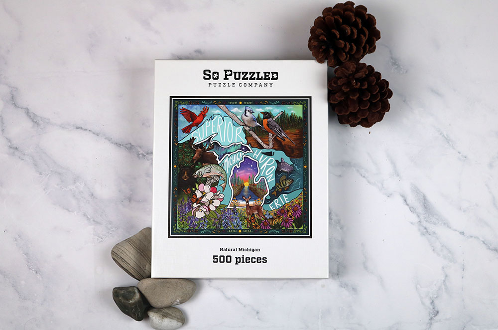 Natural Michigan - 500 Piece Jigsaw Puzzle - Image 5