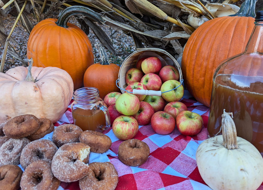 Puzzle art for the "MI Fall Harvest" jigsaw puzzle.