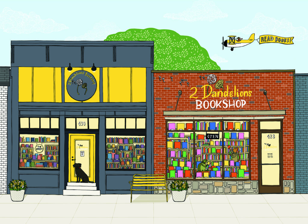 2 Dandelions Bookshop Jigsaw Puzzle