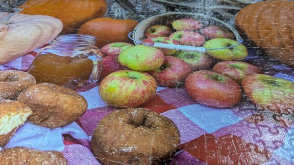 MI Fall Harvest - 500 Piece Jigsaw Puzzle - Image 2