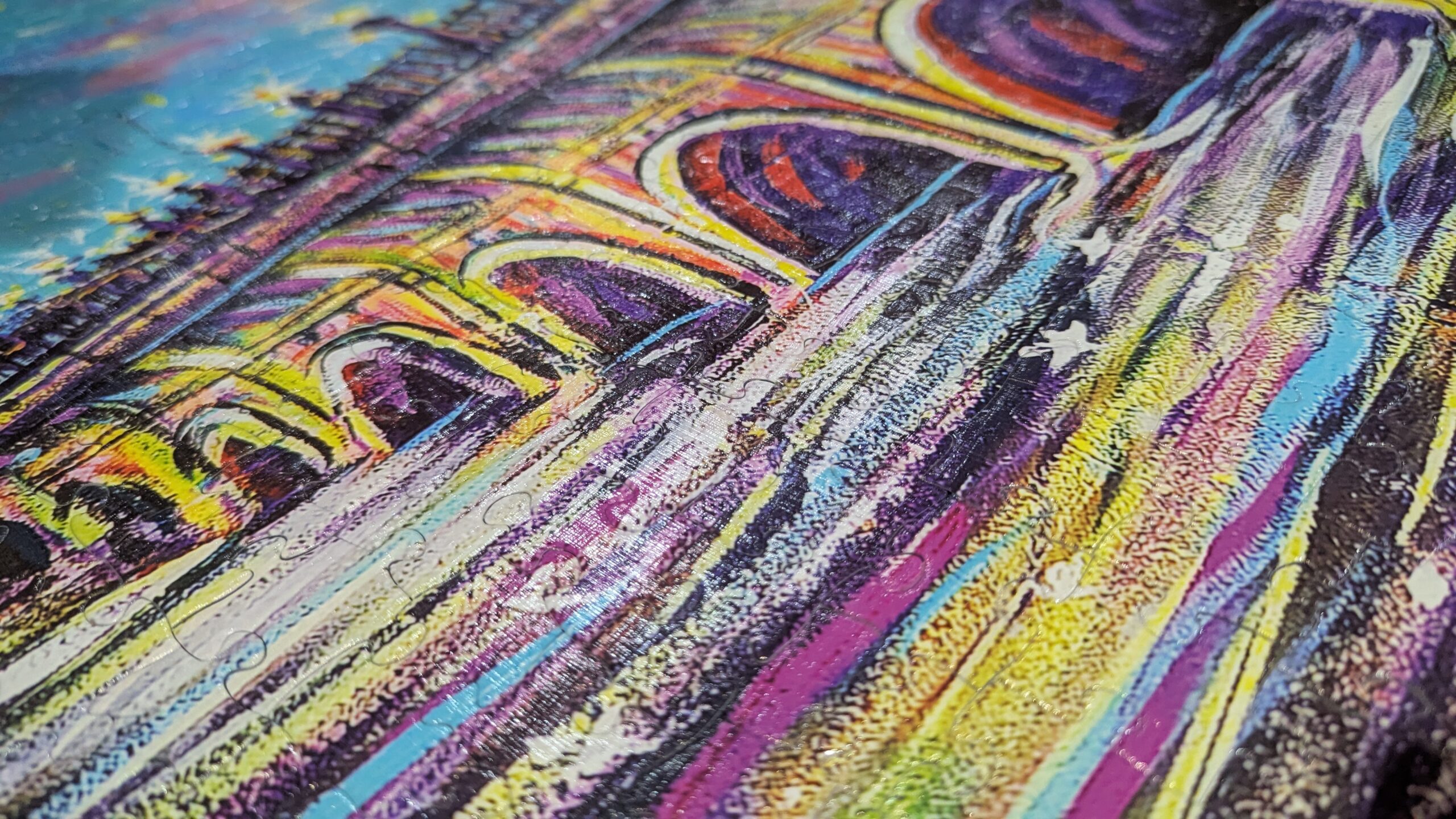 MacArthur Bridge Mural - 500 Piece Jigsaw Puzzle - Image 2