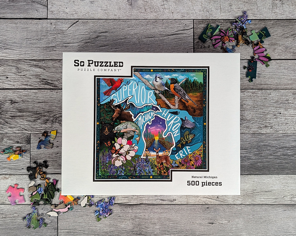 Natural Michigan - 500 Piece Jigsaw Puzzle - Image 5