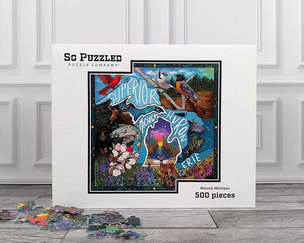 Natural Michigan - 500 Piece Jigsaw Puzzle - Image 4